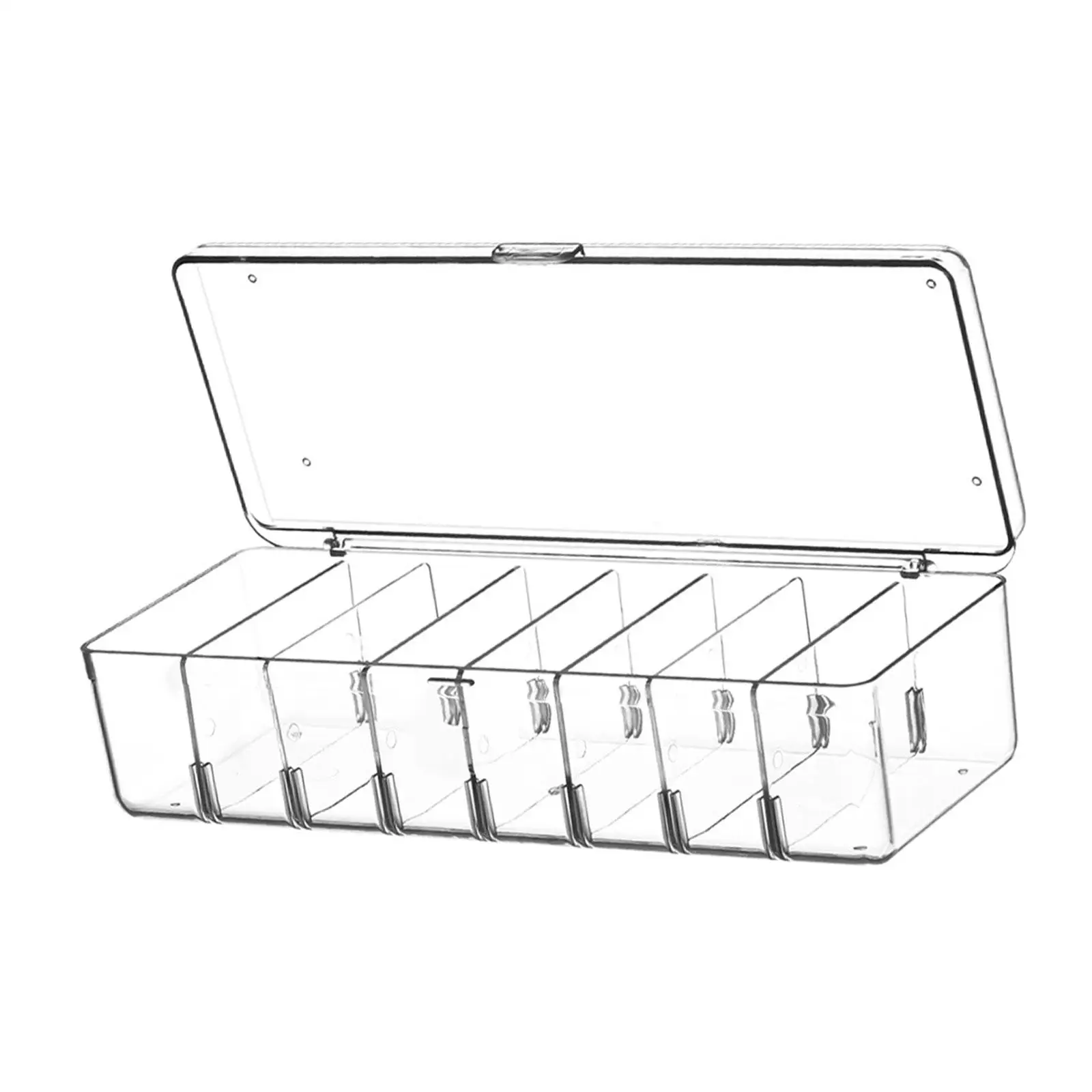 Card Deck Box with 7 Dividers Storage Clear Collectible Game Card Holder Cases Game Card Holder
Card Deck Box with 7 Dividers Storage Clear Collectible Game Card Holder Cases Game Card Holder