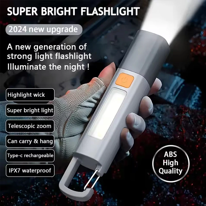 Ultra Powerful Flashlight Led Strong Torch Light Military Tactical Flashlight Rechargeable Lamp With Rechargeable Charging Usb
Ultra Powerful Flashlight Led Strong Torch Light Military Tactical Flashlight Rechargeable Lamp With Rechargeable Charging Usb