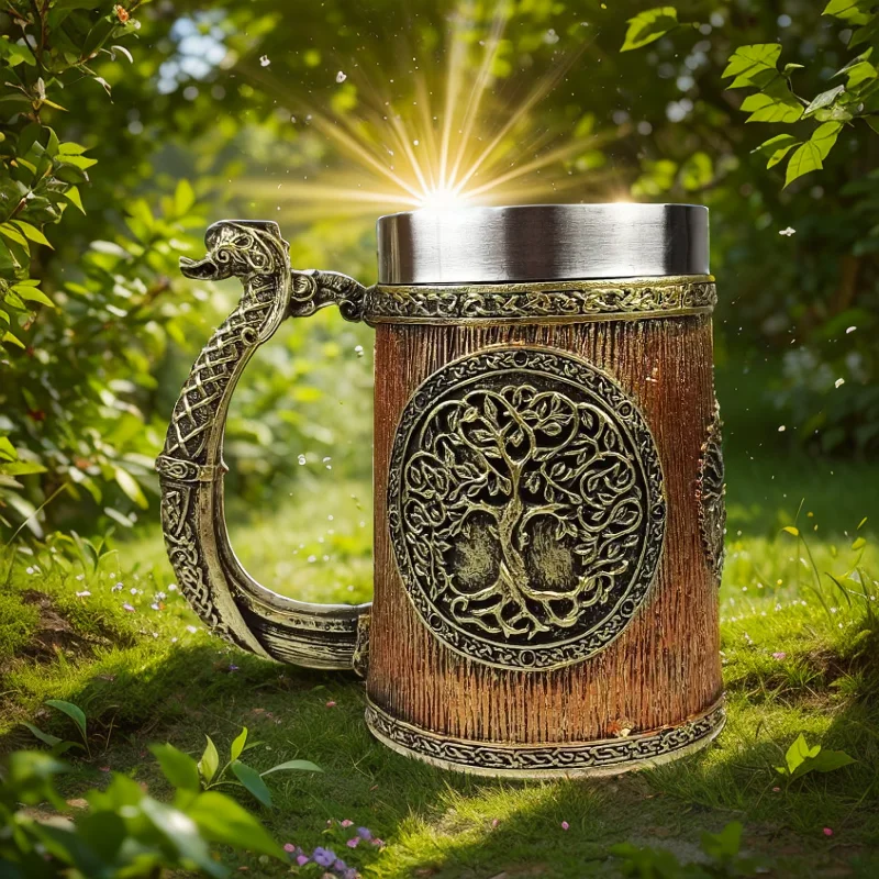 Креативная винная кружка с головой дракона и деревом жизни, кружка для пива в деревянном стиле, кружка для кофе с большой емкостью, кружка для напитков из нержавеющей стали 304
Креативная винная кружка с головой дракона и деревом жизни, кружка для пива в деревянном стиле, кружка для кофе с большой емкостью, кружка для напитков из нержавеющей стали 304