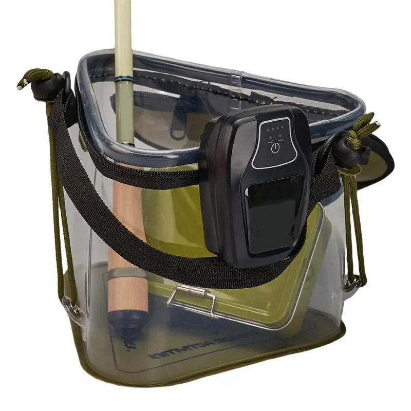 Folding Fishing Bucket EVA Water Container Transparent Live Fish Container For Outdoor Gardening Fishing Accessories
Folding Fishing Bucket EVA Water Container Transparent Live Fish Container For Outdoor Gardening Fishing Accessories