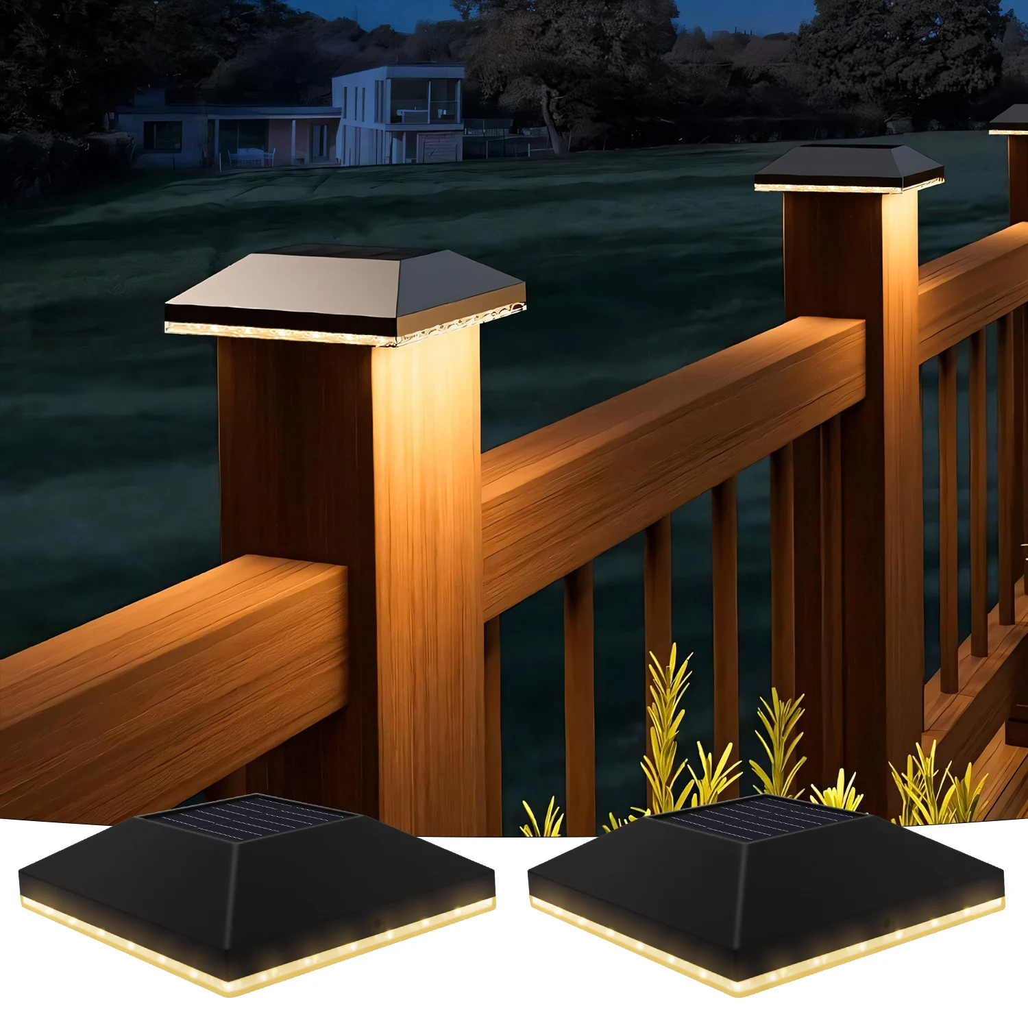 Наружные водонепроницаемые фонари для столба, 2 шт., светильник для крышки падения для 4x4 деревянного/винилового цвета, черный солнечный светильник для забора для сада/патио/крыльца
Наружные водонепроницаемые фонари для столба, 2 шт., светильник для крышки падения для 4x4 деревянного/винилового цвета, черный солнечный светильник для забора для сада/патио/крыльца