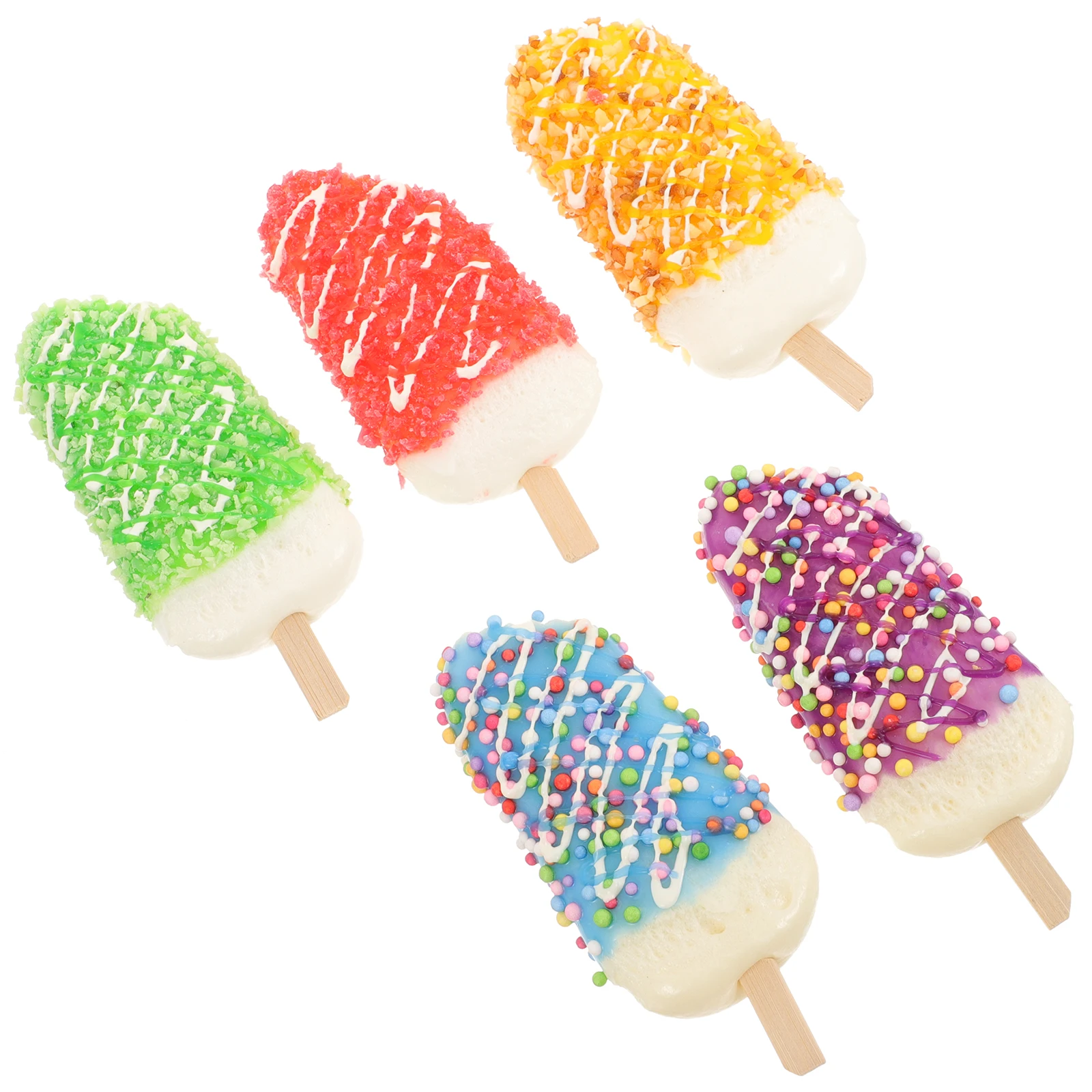 5pcs Fake Ice Cream Decor Safe Home Restaurant Shop Display Prop Teaching Desktop Fake Ice Cream Decor Toy
5pcs Fake Ice Cream Decor Safe Home Restaurant Shop Display Prop Teaching Desktop Fake Ice Cream Decor Toy