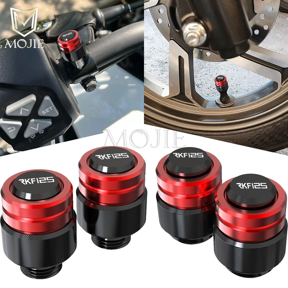 For Keeway RKF125 RKF 125 2018 2019 2020 2021 2022 2023 2024 Motorcycle Tire Valve Stem Caps M8 M10 Rear View Mirror Hole Screws
For Keeway RKF125 RKF 125 2018 2019 2020 2021 2022 2023 2024 Motorcycle Tire Valve Stem Caps M8 M10 Rear View Mirror Hole Screws