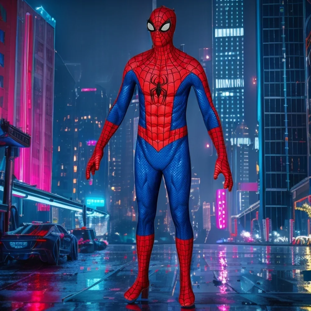 Men Halloween Classic Spider Cosplay Costume Superhero Suit Zentai Bodysuit Adults Man Party Jumpsuits-1
Men Halloween Classic Spider Cosplay Costume Superhero Suit Zentai Bodysuit Adults Man Party Jumpsuits-1