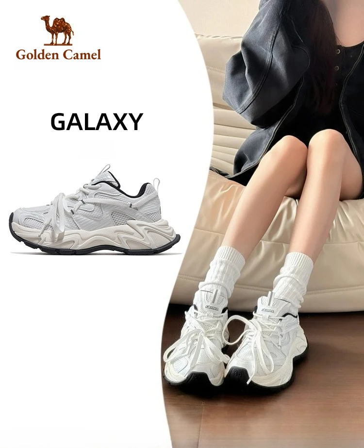 Golden Camel Chunky Sneakers for Women Sports Anti-Slip Walking Shoes Lightweight Cushioned Wear-Resistant Leisure Sports Shoes
Golden Camel Chunky Sneakers for Women Sports Anti-Slip Walking Shoes Lightweight Cushioned Wear-Resistant Leisure Sports Shoes