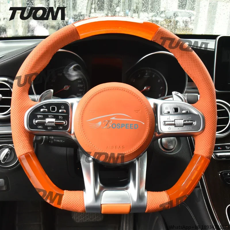 Support Custom Orange Crystal Steering Wheel For Mercedes Benz AM-G A45 W204 W205 CLE GLC GLE GLK
Support Custom Orange Crystal Steering Wheel For Mercedes Benz AM-G A45 W204 W205 CLE GLC GLE GLK