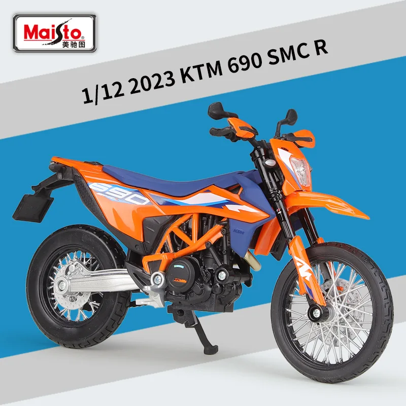 Maisto 1/12 KTM 690 SMC R 2023 Motorcycle Model Toy Vehicle Collection Autobike Shork-Absorber Off Road Autocycle Toy Car
Maisto 1/12 KTM 690 SMC R 2023 Motorcycle Model Toy Vehicle Collection Autobike Shork-Absorber Off Road Autocycle Toy Car
