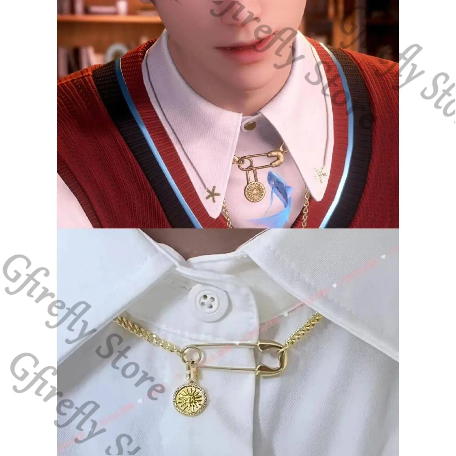 Love and Deepspace Amulet Necklace Cosplay Style Delicacy Rafayel Pendant Original Clothing Accessories Colleagues Gift
Love and Deepspace Amulet Necklace Cosplay Style Delicacy Rafayel Pendant Original Clothing Accessories Colleagues Gift