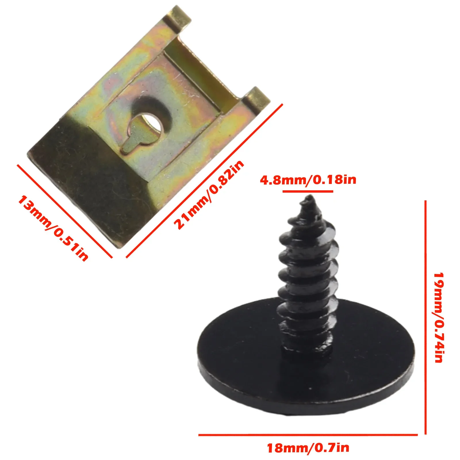 Fastener Screw Fixing Hex Head Metal Parts Replacement Screw Clips Silver Socket 20pcs Accessories Truck U Nut
Fastener Screw Fixing Hex Head Metal Parts Replacement Screw Clips Silver Socket 20pcs Accessories Truck U Nut