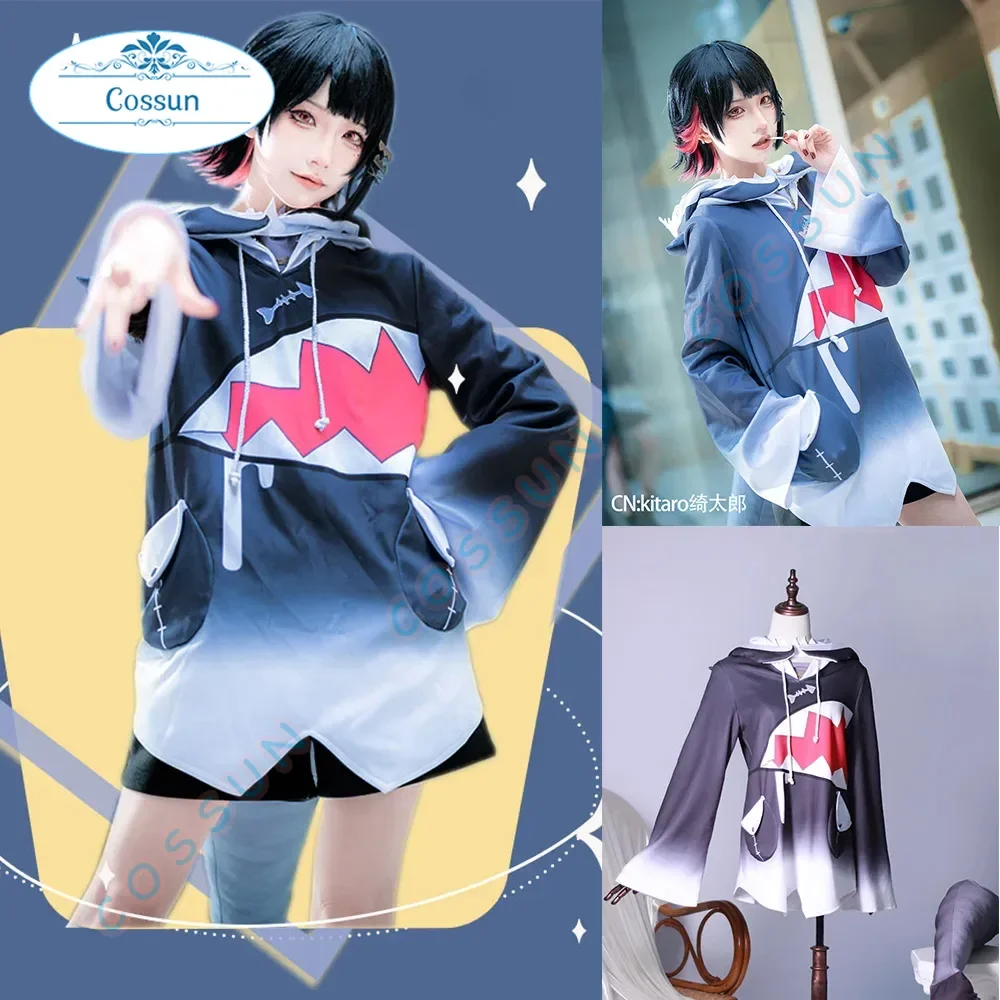 Zenless Zone Zero Ellen Joe Hololive Vtuber Virtual Anchorman Gawr Gura Cosplay Costume Cute Shark Costume Dress Up Gift
Zenless Zone Zero Ellen Joe Hololive Vtuber Virtual Anchorman Gawr Gura Cosplay Costume Cute Shark Costume Dress Up Gift