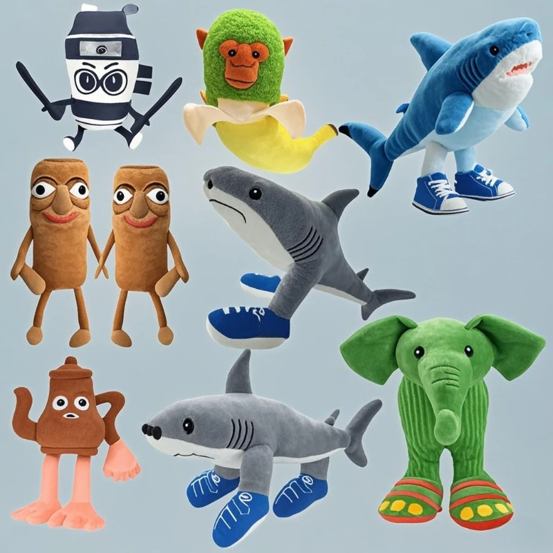 Italian Brainrot Tralalero Tralala Plush Doll - Tung Tung Sahur Shark Toy Tralalero Tralala Shark Plush Doll Merch Birthday Gift
Italian Brainrot Tralalero Tralala Plush Doll - Tung Tung Sahur Shark Toy Tralalero Tralala Shark Plush Doll Merch Birthday Gift