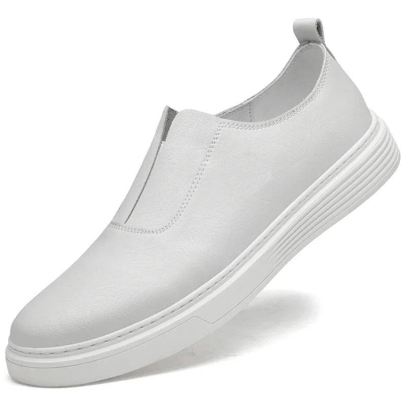 Luxury Brand Mens Casual Shoes Fashion Handmade White Skateboard shoes Men Sneakers Fashion Lace-up Leather Designer Men's Shoes
Luxury Brand Mens Casual Shoes Fashion Handmade White Skateboard shoes Men Sneakers Fashion Lace-up Leather Designer Men's Shoes