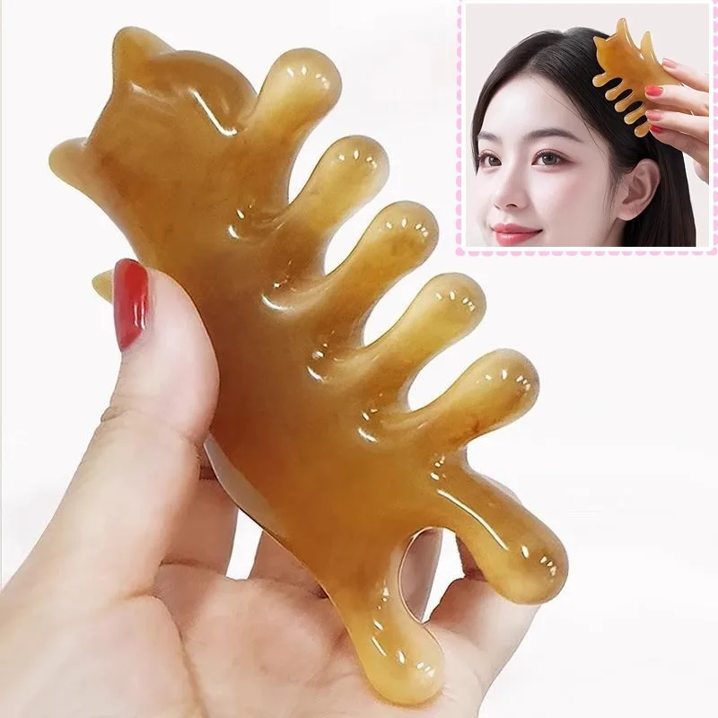 3 In 1 Resin Cat Shape Facial Lifting Meridian Massager Comb For Eyes Nose Ear Neck Promote Blood Circulation Gua Sha Board Gift
3 In 1 Resin Cat Shape Facial Lifting Meridian Massager Comb For Eyes Nose Ear Neck Promote Blood Circulation Gua Sha Board Gift
