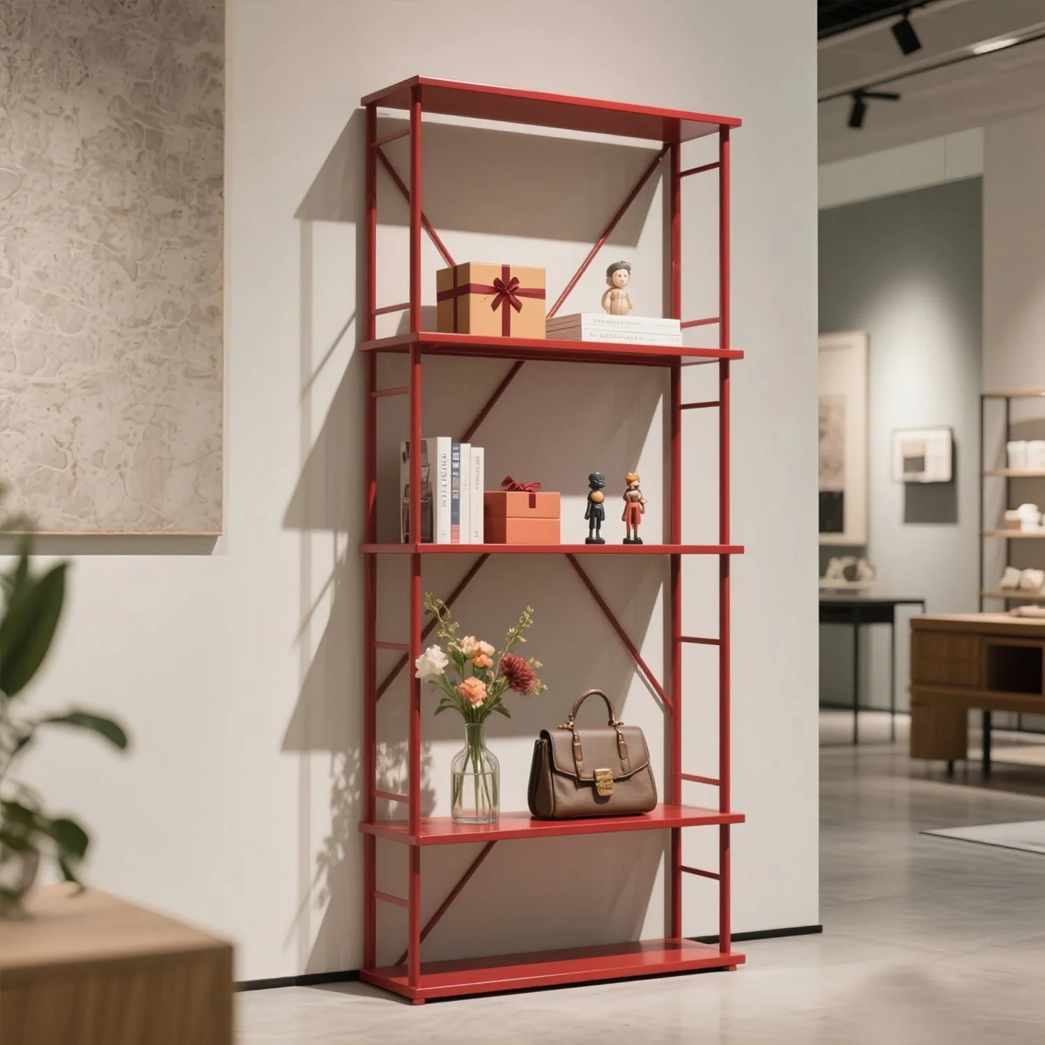 Creative and simple island rack shopping mall shoe store display rack floor-standing shoe bookshelf boutique ornament display ra
Creative and simple island rack shopping mall shoe store display rack floor-standing shoe bookshelf boutique ornament display ra