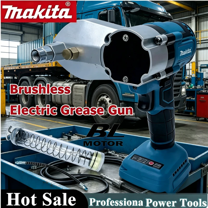 Makita Grease Gun High-Pressure Fully Automatic Excavator Specific Grease Gun Brushless Wireless Electric For 18V 20V Battery
Makita Grease Gun High-Pressure Fully Automatic Excavator Specific Grease Gun Brushless Wireless Electric For 18V 20V Battery