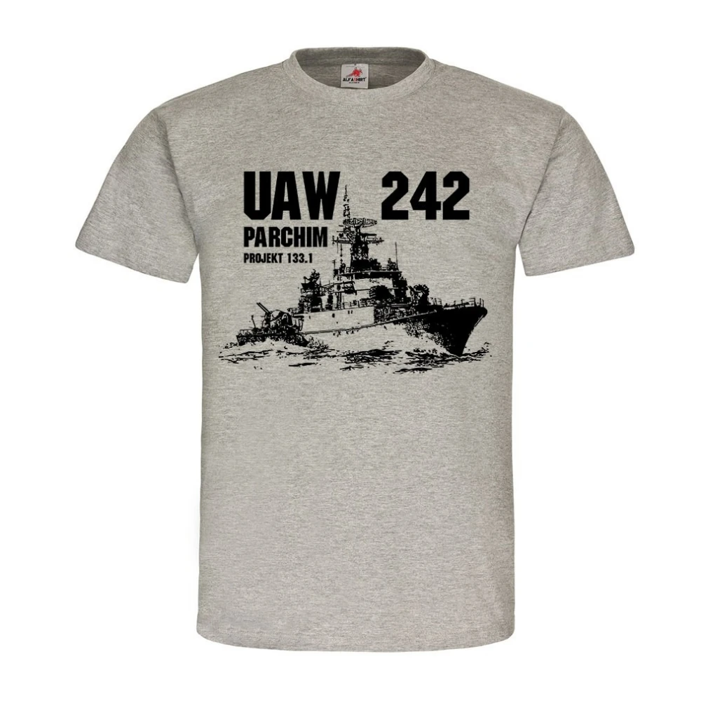 LRT 242 Parchim GDR Ship NVA People's Navy Boat Crew design -100% cotton casual O-neck short-sleeved men's printed T-shirt.
LRT 242 Parchim GDR Ship NVA People's Navy Boat Crew design -100% cotton casual O-neck short-sleeved men's printed T-shirt.