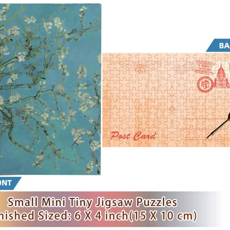 150PCS Mini Test Tube Puzzle April Stress Relief Toy Van Gogh Apricot Blossom Puzzle Adult Edition
150PCS Mini Test Tube Puzzle April Stress Relief Toy Van Gogh Apricot Blossom Puzzle Adult Edition