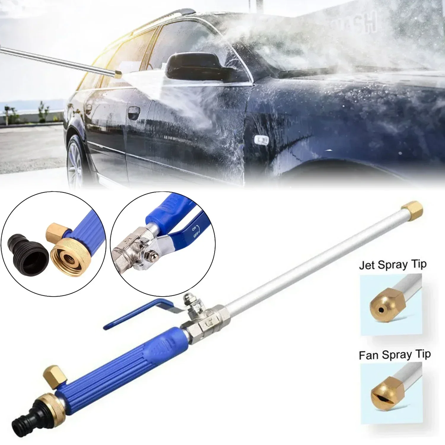 High Pressure Water Gun Metal Water Gun High Pressure Power Car Washer Spray Car Washing Tools Garden Water Jet Pressure Washer
High Pressure Water Gun Metal Water Gun High Pressure Power Car Washer Spray Car Washing Tools Garden Water Jet Pressure Washer