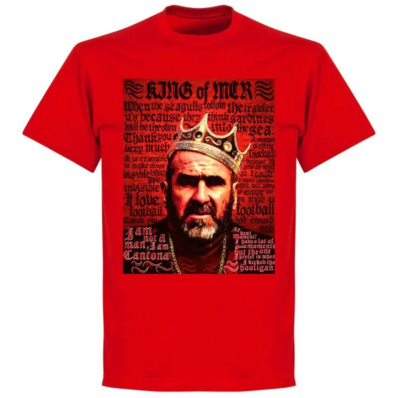 2025 Classic Cantona Jersey Football Cotton Graphic Tshirts Men Women Short Sleeve Summer O-Neck Tops Oversized Streetwear
2025 Classic Cantona Jersey Football Cotton Graphic Tshirts Men Women Short Sleeve Summer O-Neck Tops Oversized Streetwear