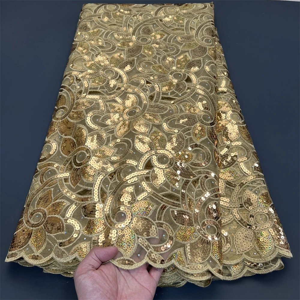 Nigerian African Mesh Lace Fabric,For Sewing,Clothes,Sequin,Tulle,Wedding Dresses,Embroidery,Fabrics By The Meter,Crafts,5 Yards
Nigerian African Mesh Lace Fabric,For Sewing,Clothes,Sequin,Tulle,Wedding Dresses,Embroidery,Fabrics By The Meter,Crafts,5 Yards