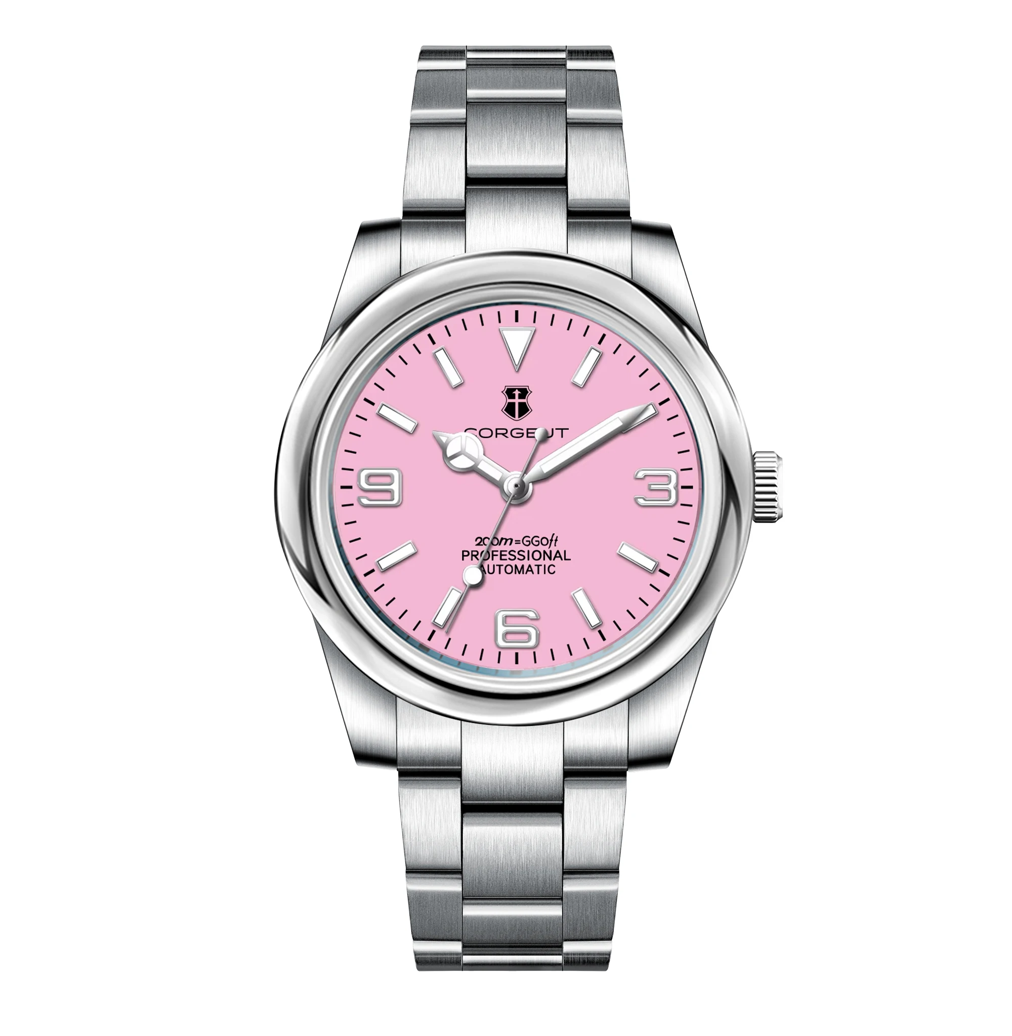 36/39mm 2026 New Design Mechanical Wristwatches Luxury Corgeut 10BARS Sapphire NH35 Automatic Watch for Men Rounded Bezel
36/39mm 2026 New Design Mechanical Wristwatches Luxury Corgeut 10BARS Sapphire NH35 Automatic Watch for Men Rounded Bezel