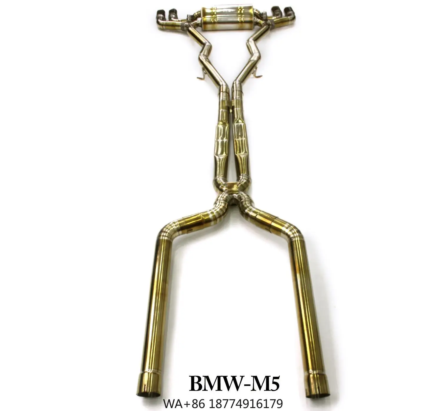 Wholesale Exhaust System Pipe for M5 F90 Valved Muffler Remote Control Catback Exhaust Tips Alvetronic Exhaust Downpipe Pipe
Wholesale Exhaust System Pipe for M5 F90 Valved Muffler Remote Control Catback Exhaust Tips Alvetronic Exhaust Downpipe Pipe