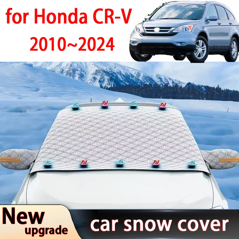 for Honda CR-V 2010-2024 Car Snow Shield Shade Outdoor Winter Front Windshield Window Freeze Frost Cover Sunshade Accessories 
for Honda CR-V 2010-2024 Car Snow Shield Shade Outdoor Winter Front Windshield Window Freeze Frost Cover Sunshade Accessories
