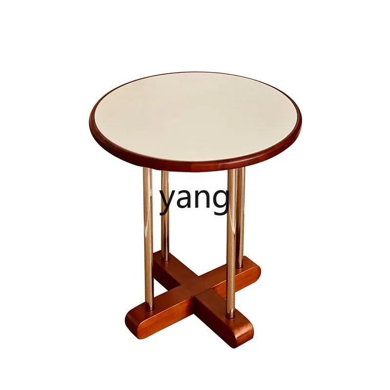 LH solid wood rock slab coffee table size combination high and low side table living room medieval
LH solid wood rock slab coffee table size combination high and low side table living room medieval