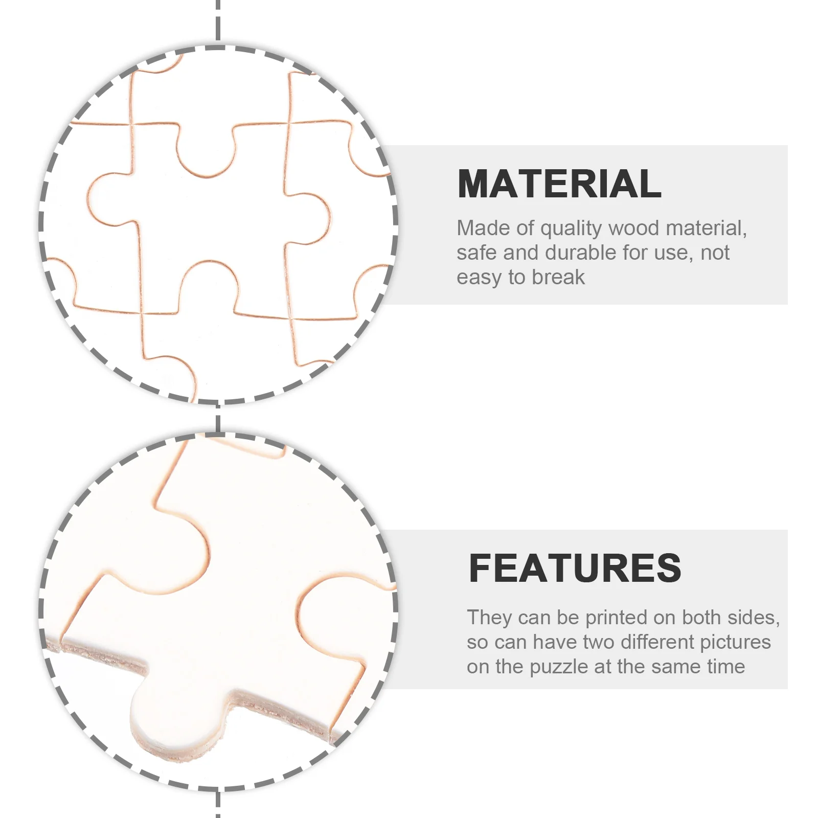 1000Pcs DIY Heat Transfer Wood Puzzle Blank Pieces for Custom Photo Printing Crafts Invitations Supplies Transfer Puzzle
1000Pcs DIY Heat Transfer Wood Puzzle Blank Pieces for Custom Photo Printing Crafts Invitations Supplies Transfer Puzzle