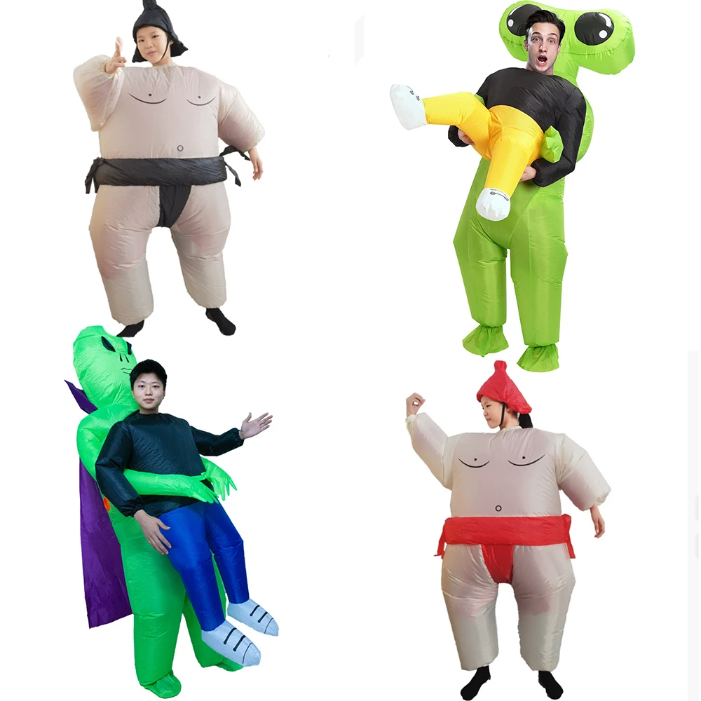 Halloween Adult Sumo Wrestler Costume Inflatable Suit Alien Kids Outfit Cosplay Party Dress For Men Women
Halloween Adult Sumo Wrestler Costume Inflatable Suit Alien Kids Outfit Cosplay Party Dress For Men Women