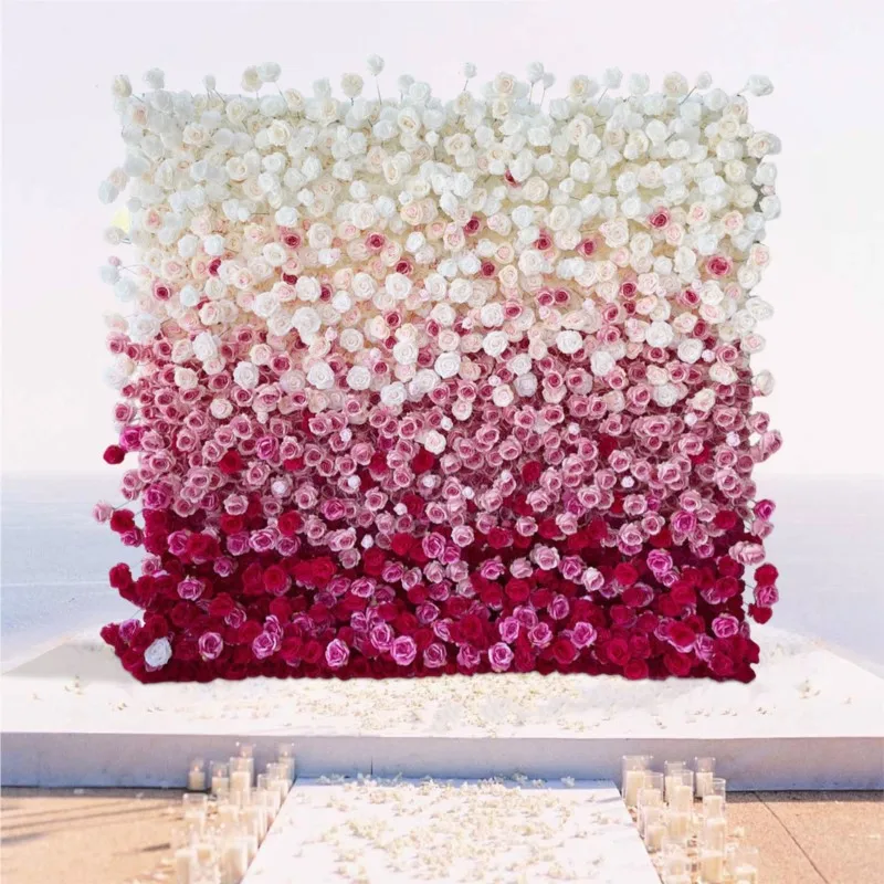 Uflower 5D Wedding Red White Rose Artificial Flower Wall Row Arch Backdrop Fabric Floral Event Party Prop Floral Arrangement
Uflower 5D Wedding Red White Rose Artificial Flower Wall Row Arch Backdrop Fabric Floral Event Party Prop Floral Arrangement