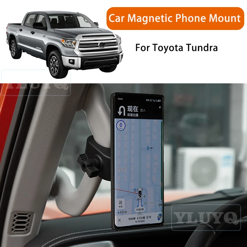 For Toyota Tundra Car Magnetic Phone Holder, Gravity Navigation Mount, A-Pillar, Passenger Side, Car Interior Accessories
For Toyota Tundra Car Magnetic Phone Holder, Gravity Navigation Mount, A-Pillar, Passenger Side, Car Interior Accessories