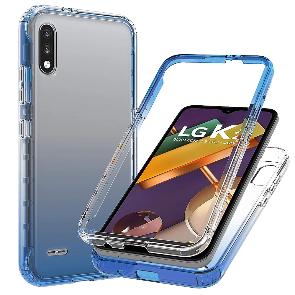Phone Case For LG K22 Clear Gradient Anti Scratch Flexible TPU Shockproof Cover Capa Funda coque
Phone Case For LG K22 Clear Gradient Anti Scratch Flexible TPU Shockproof Cover Capa Funda coque