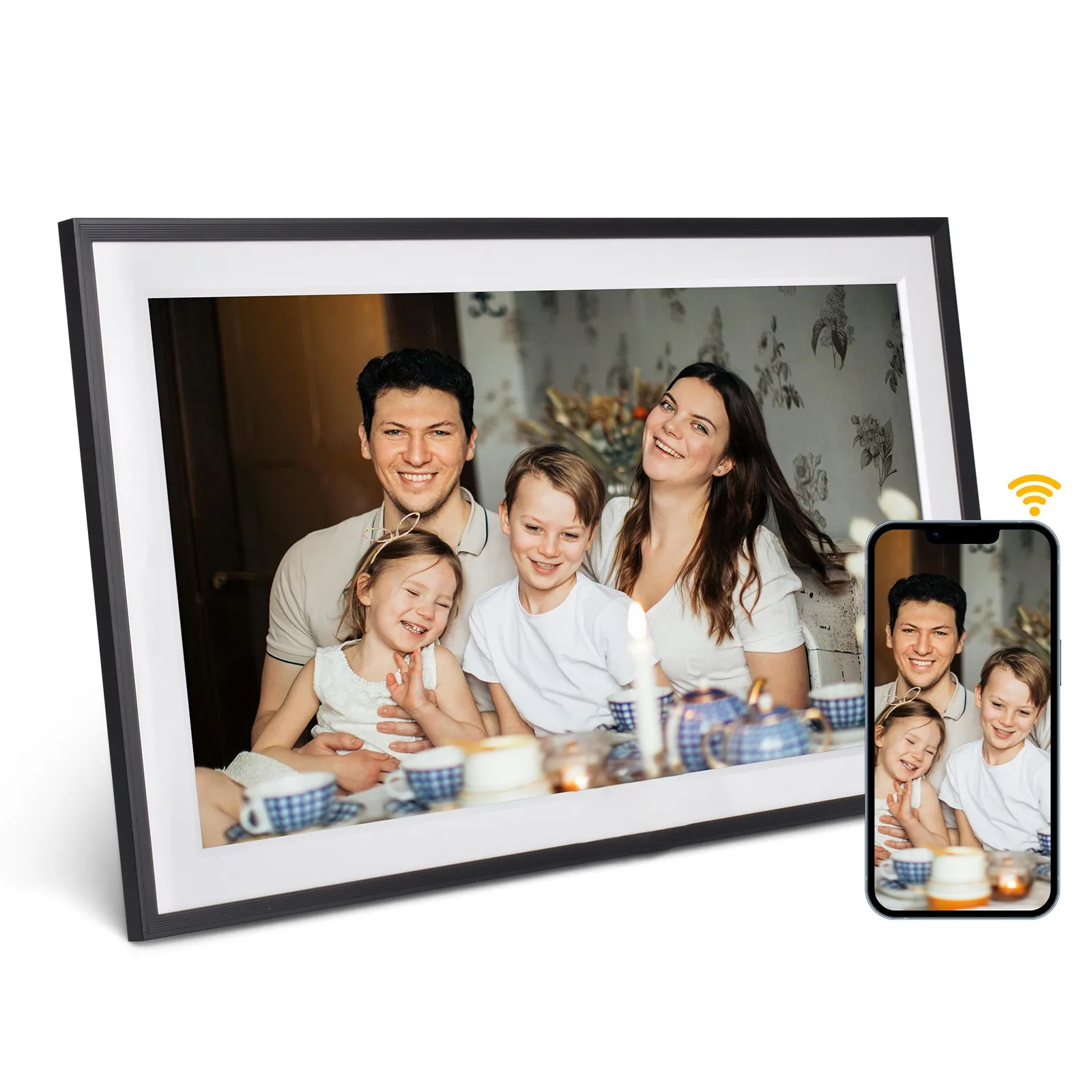Custom 15.6 Inch Large IPS FHD Touch Screen WiFi Digital Photo Frame With Clock Video Playback Music SD Card USB Support
Custom 15.6 Inch Large IPS FHD Touch Screen WiFi Digital Photo Frame With Clock Video Playback Music SD Card USB Support