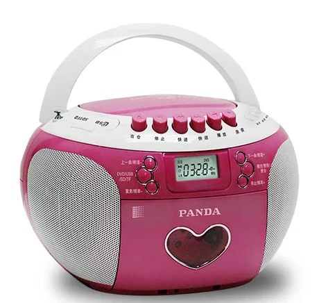 Panda Tape CD Integrated DVD Player Recording Portable Recording CD-650U Large Volume
Panda Tape CD Integrated DVD Player Recording Portable Recording CD-650U Large Volume
