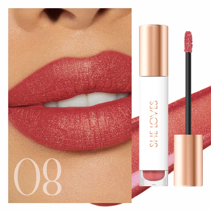 SHELOVES Diamond Shiny Shimmer Matte Liquid Lipstick Lip Glaze Long-lasting Waterproof Non-stick Cup Korea Makeup Cosmetics
SHELOVES Diamond Shiny Shimmer Matte Liquid Lipstick Lip Glaze Long-lasting Waterproof Non-stick Cup Korea Makeup Cosmetics