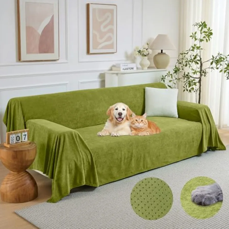 Couch Cover for Dogs - Waterproof Anti-Scratch Washable Non Slip 3 Cushion Cover Blanket L Shaped Recliner Sectional Arm Chair
Couch Cover for Dogs - Waterproof Anti-Scratch Washable Non Slip 3 Cushion Cover Blanket L Shaped Recliner Sectional Arm Chair