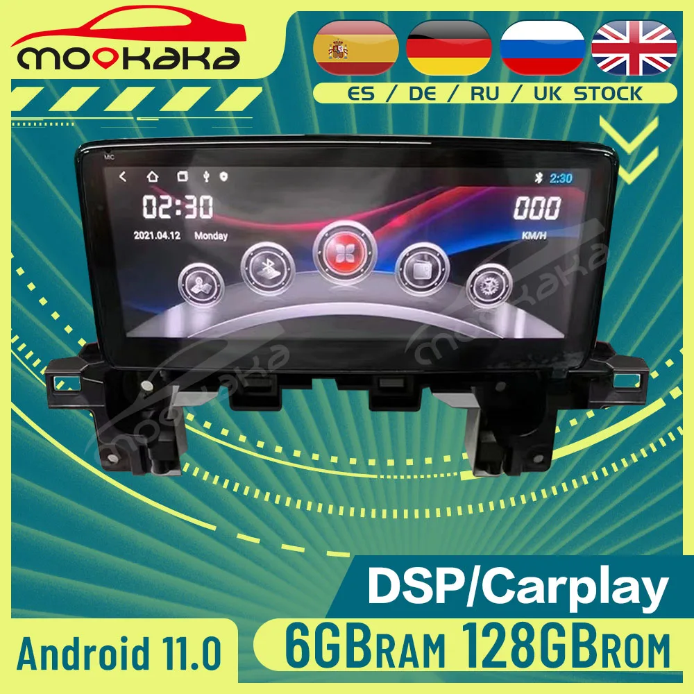 Магнитола для Mazda 3, Mazda 2, 10,25 дюйма, Android 11, мультимедийный плеер, GPS-навигация, DSP, стерео, Carplay
Магнитола для Mazda 3, Mazda 2, 10,25 дюйма, Android 11, мультимедийный плеер, GPS-навигация, DSP, стерео, Carplay