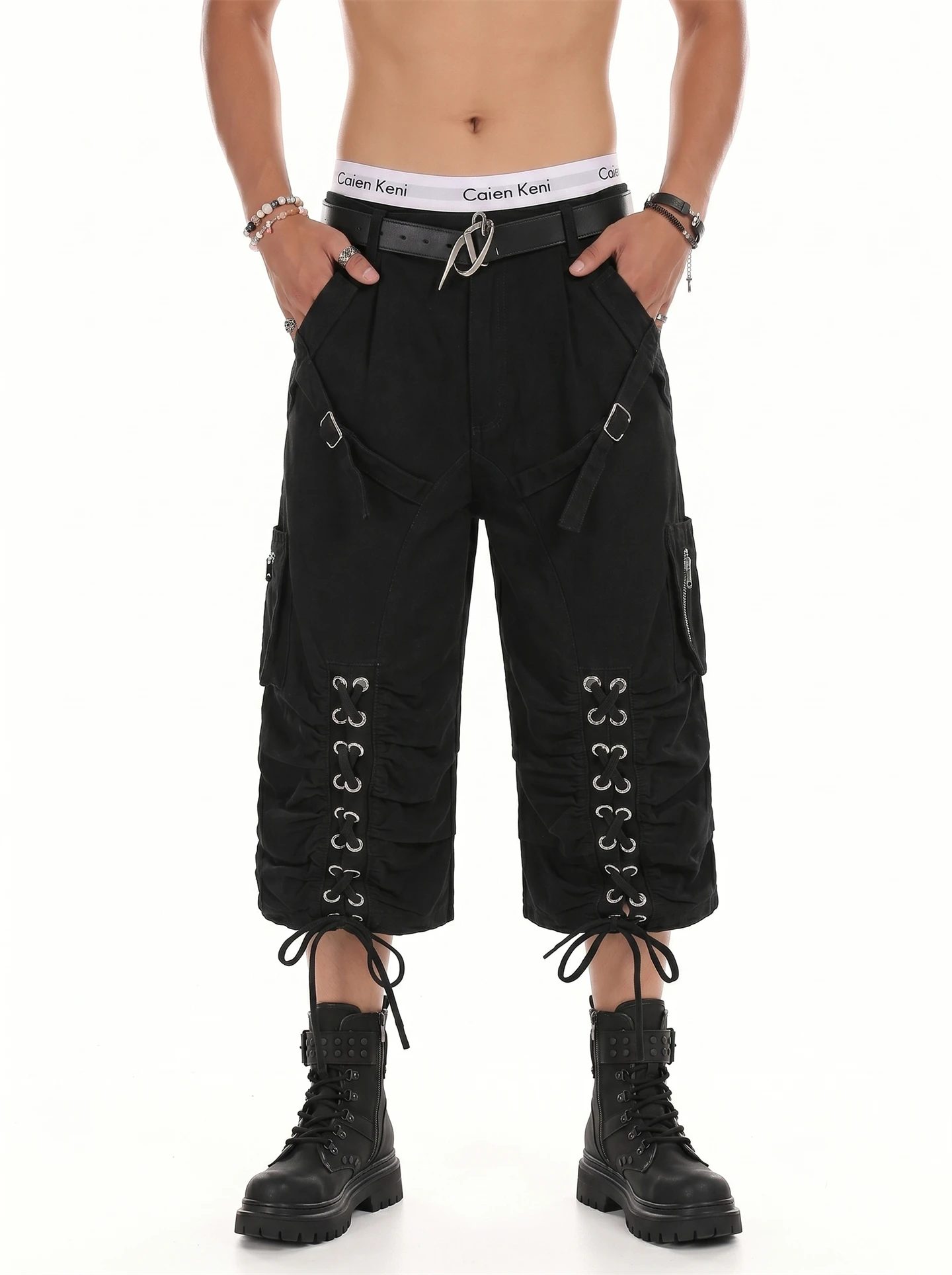 American Retro Belted Design Casual Work Pants Men Summer New Versatile Seven-Quarter Length Pants Straight Leg Natural Waist
American Retro Belted Design Casual Work Pants Men Summer New Versatile Seven-Quarter Length Pants Straight Leg Natural Waist