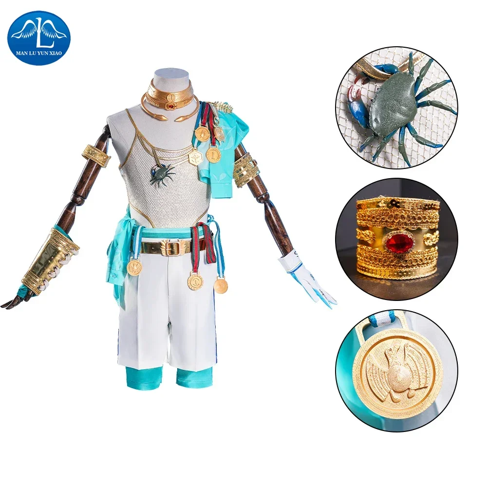 Identity V Ganji Gupta Batter Champion Helmsman Cosplay Costumes Halloween Christmas Anime Animation Suit
Identity V Ganji Gupta Batter Champion Helmsman Cosplay Costumes Halloween Christmas Anime Animation Suit