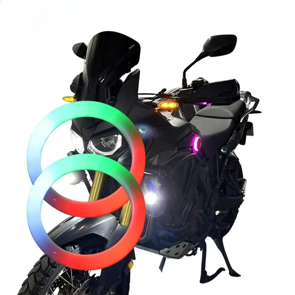 Светодиодное кольцо RGB 60 мм с защитным кольцевым светом Angel Eye для логотипа Honda, светодиодная подсветка для логотипа BMW F900XR
Светодиодное кольцо RGB 60 мм с защитным кольцевым светом Angel Eye для логотипа Honda, светодиодная подсветка для логотипа BMW F900XR