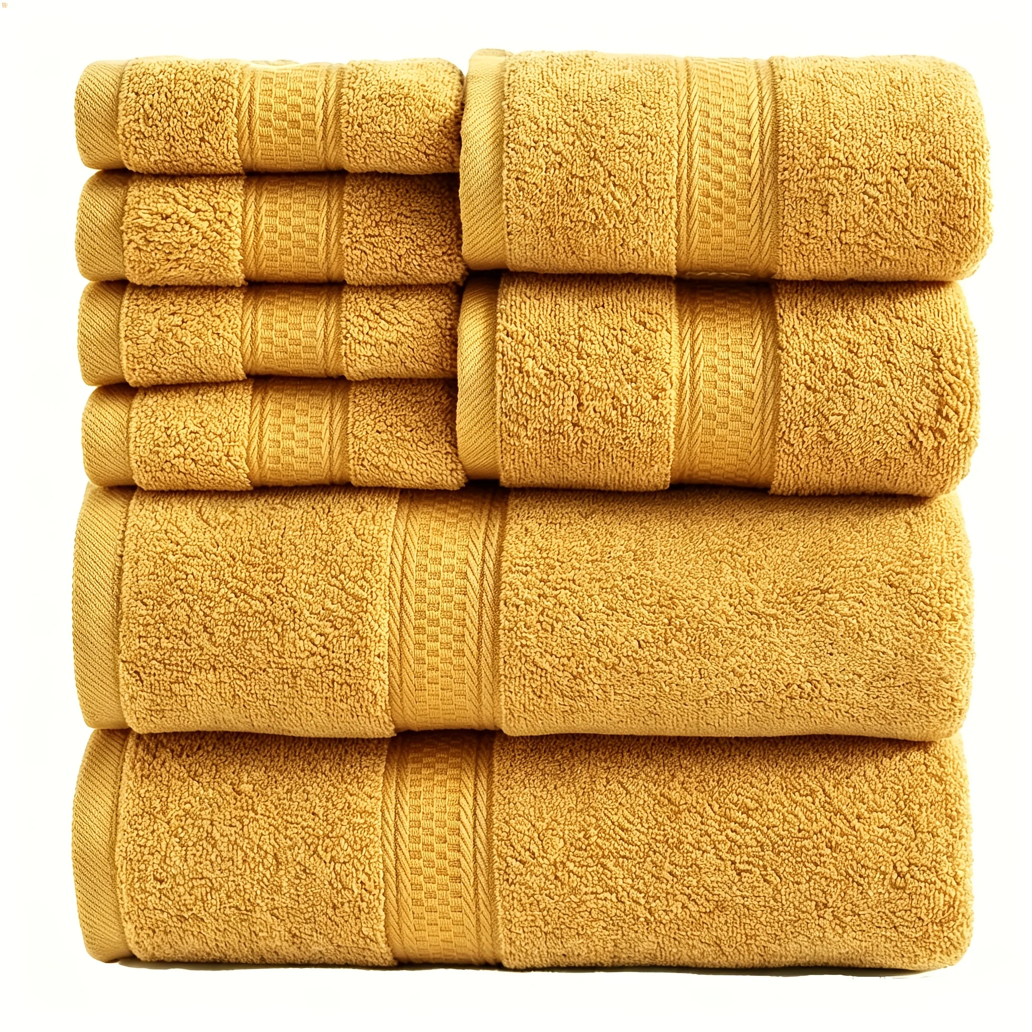 Set of 8pcs Luxury Bath Towel Highly Absorbent and Soft Feel Essential towels for Bathroom, Spa, Gym, Wash Cloths
Set of 8pcs Luxury Bath Towel Highly Absorbent and Soft Feel Essential towels for Bathroom, Spa, Gym, Wash Cloths