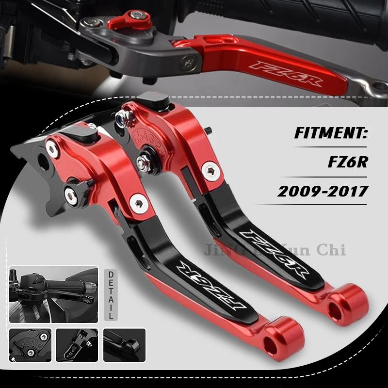 For Yamaha FZ6R FZ6 R 2009-2017 Clutch Lever Brake Lever Set Adjustable Folding Handle Levers Motorcycle Accessories Parts
For Yamaha FZ6R FZ6 R 2009-2017 Clutch Lever Brake Lever Set Adjustable Folding Handle Levers Motorcycle Accessories Parts