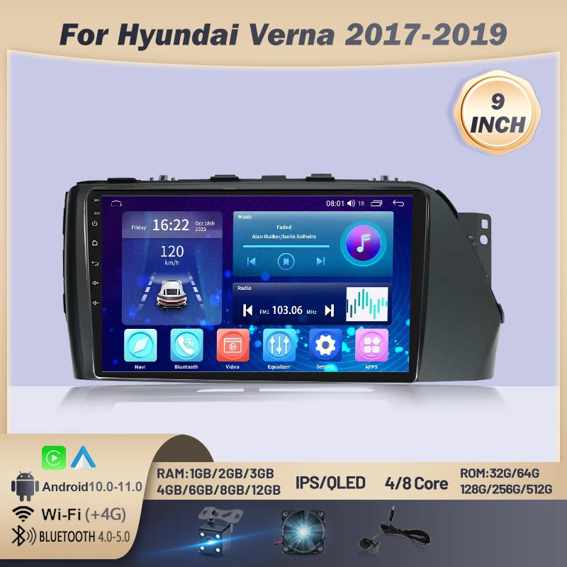 Автомагнитола MAMSM для Hyundai Verna 2017-2019 9 дюймов Android мультимедийный Видео Аудио плеер Авто интеллектуальные системы Carplay стерео
Автомагнитола MAMSM для Hyundai Verna 2017-2019 9 дюймов Android мультимедийный Видео Аудио плеер Авто интеллектуальные системы Carplay стерео