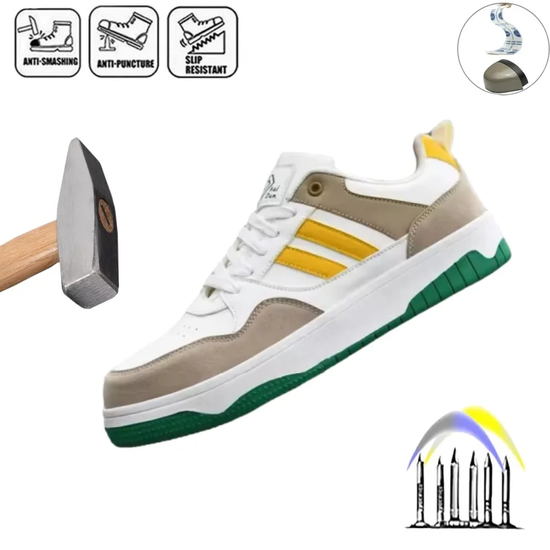 Steel Toe Safety Shoes for Men Lightweight Work Sneakers Puncture Proof Work Shoes Coustruction Safety Work Boots Unisex Women
Steel Toe Safety Shoes for Men Lightweight Work Sneakers Puncture Proof Work Shoes Coustruction Safety Work Boots Unisex Women