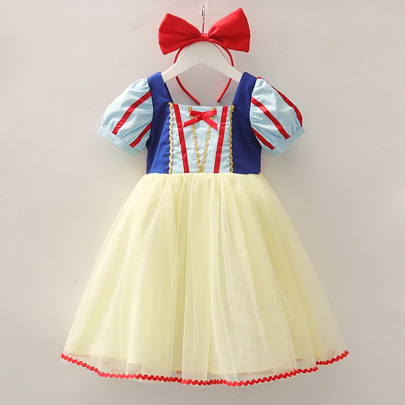 Princess Style Short Sleeve Birthday Dress for Girls Summer White Puffy Skirt Children's Clothing A-Line Skirt Daily Wear
Princess Style Short Sleeve Birthday Dress for Girls Summer White Puffy Skirt Children's Clothing A-Line Skirt Daily Wear