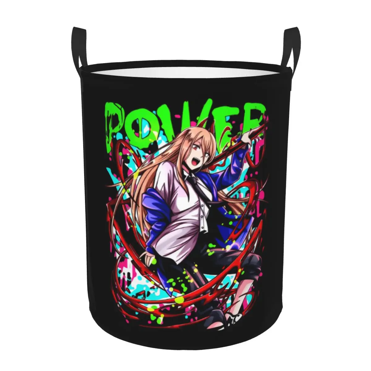Chainsaw Man Power Anime Laundry Hamper Large Storage Basket Manga Anime Men Women Laundry Organization
Chainsaw Man Power Anime Laundry Hamper Large Storage Basket Manga Anime Men Women Laundry Organization