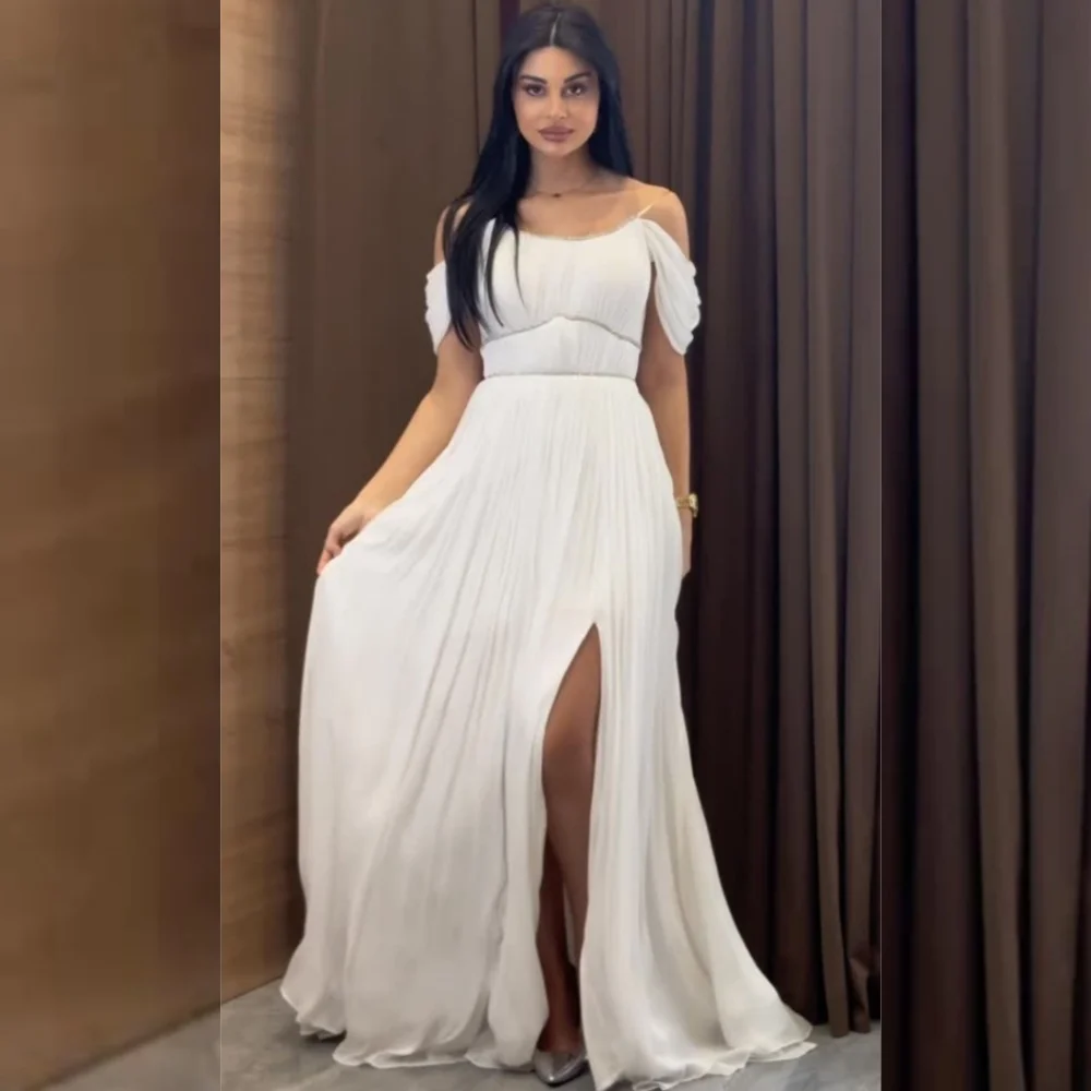 Customized Modern Style Jersey Sequined Pleat A-line Off-the-shoulder Long Dresses Bespoke Occasion Fashion
Customized Modern Style Jersey Sequined Pleat A-line Off-the-shoulder Long Dresses Bespoke Occasion Fashion
