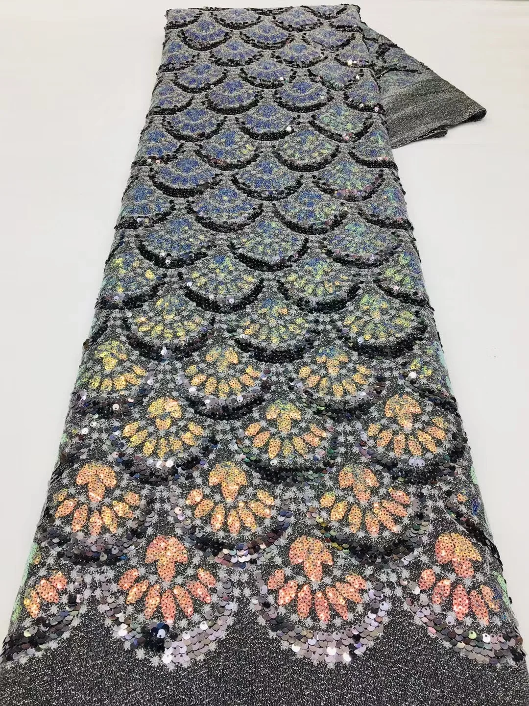 Latest African Lace Fabric 2023 High Quality French Luxury Sequins Lace Nigerian Tulle Lace Fabric for Wedding Party HXX5539
Latest African Lace Fabric 2023 High Quality French Luxury Sequins Lace Nigerian Tulle Lace Fabric for Wedding Party HXX5539