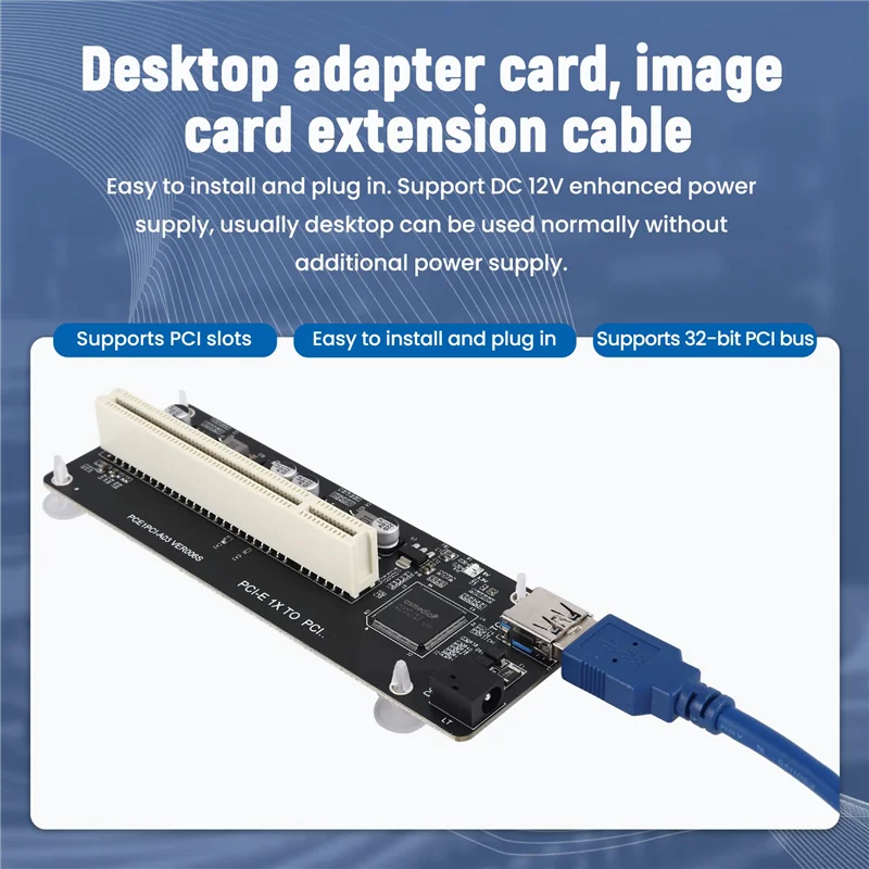 Практичный-PCIE PCI-E PCI Express X1 к PCI Riser Card Шисовая карта Высокоэффективный адаптер-конвертер USB 3.0 Кабель для настольного ПК
Практичный-PCIE PCI-E PCI Express X1 к PCI Riser Card Шисовая карта Высокоэффективный адаптер-конвертер USB 3.0 Кабель для настольного ПК